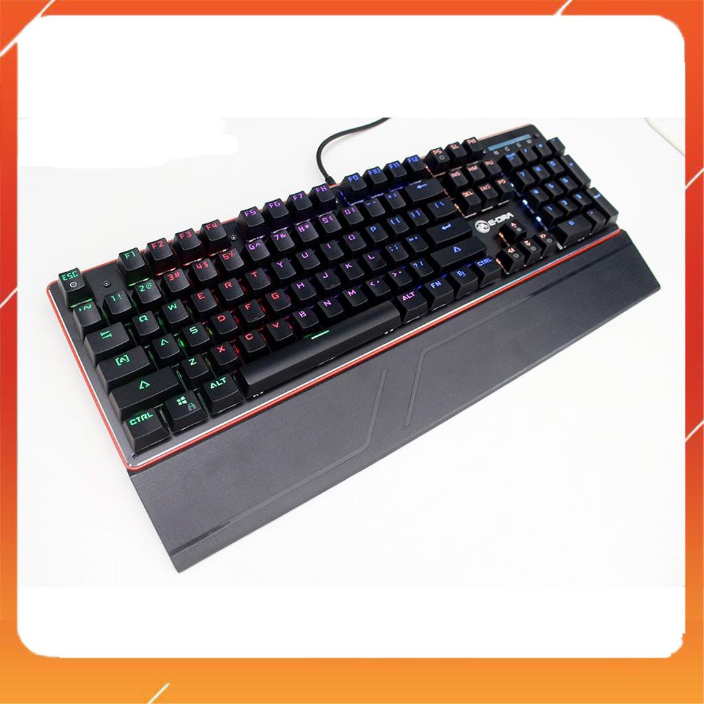 Bàn phím cơ Gaming E-DRA EK300 - Chống nước - Có kê tay - Led 7 màu - BH 24 tháng