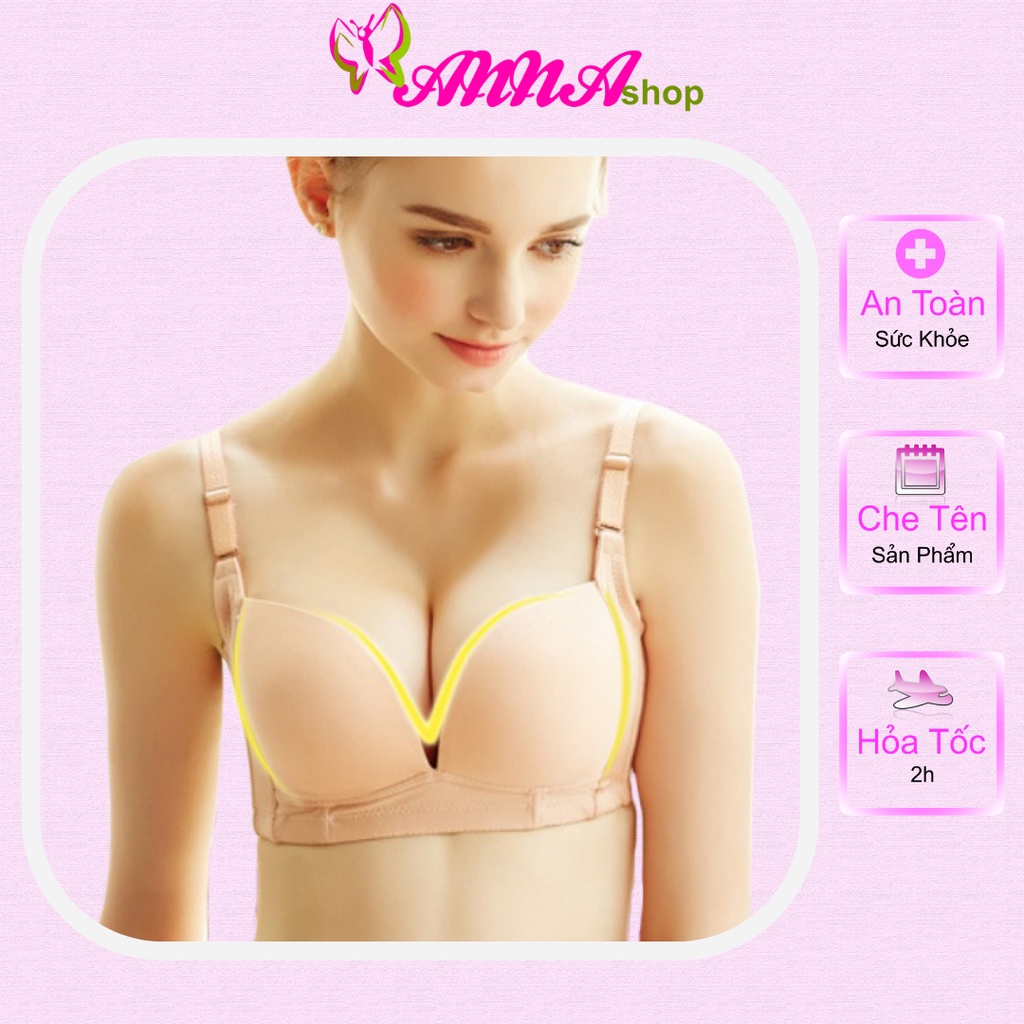 Áo ngực trơn không gọng bảng lưng to cao cấp, thiết kế đơn giản, trẻ trung, dễ phối đồ (MS 04043) Anna Shop