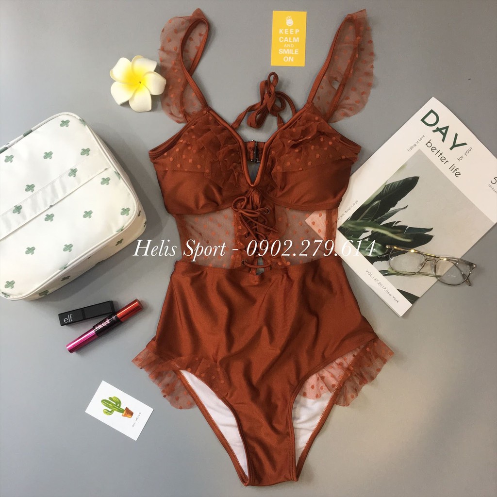 Bikini Bộ đồ bơi 1 mảnh ❤️SIÊU RẺ ĐẸP❤️ corset ren lưới quyến rũ có sẵn mút ngực Shop 𝐆𝐘𝐌𝐒𝐓𝐎𝐑𝐄 612