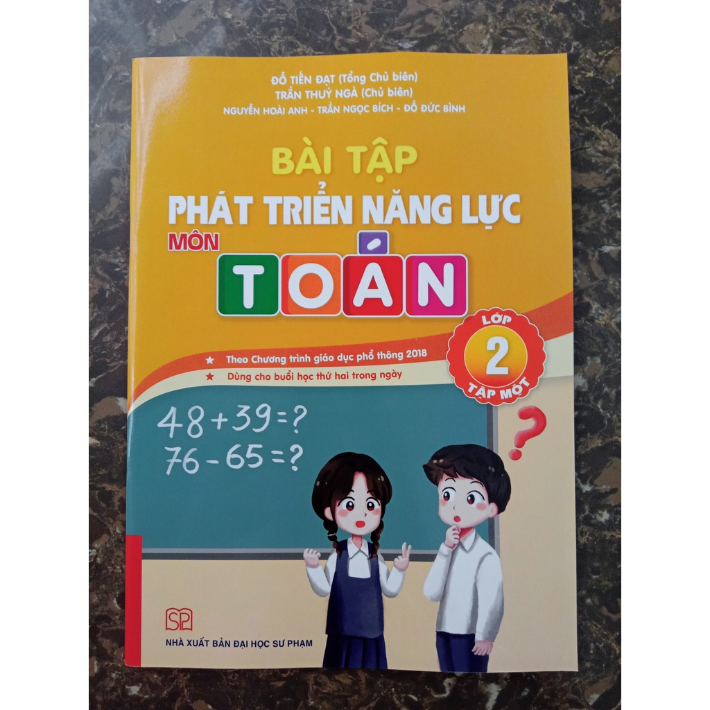 Sách - Bài tập phát triển năng lực môn toán lớp 2 tập 1