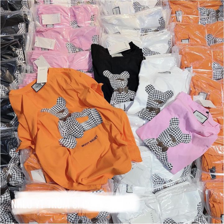 Áo phông nữ giấu quần dáng rộng siêu đẹp❤️cotton thoáng mát co giãn❤️ thấm hút mồ hôi, hình in đáng yêu