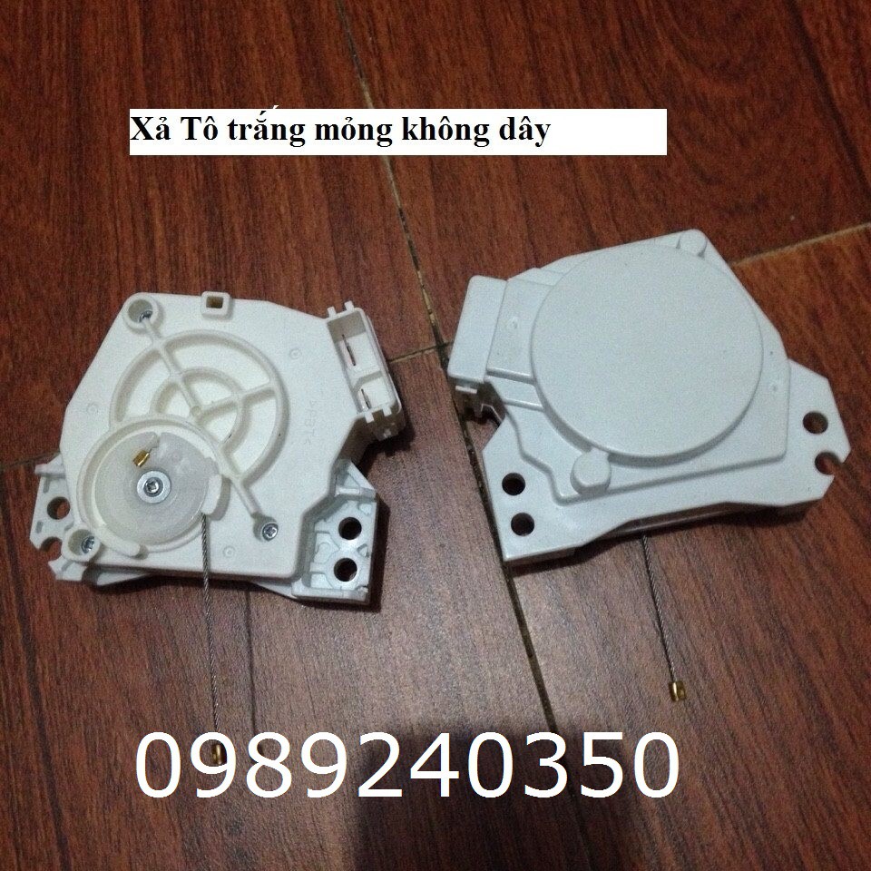 Van xả máy giặt TOSHIBA 2 chân trắng mỏng