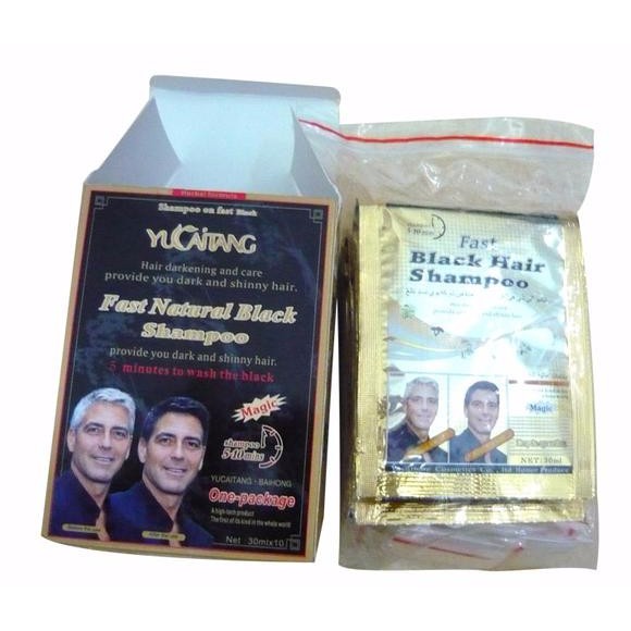 Dầu Gội Đen Tóc Yucaitang (10 bịch)