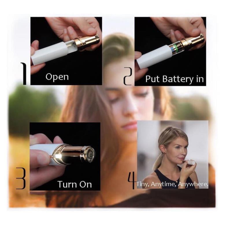 (giá sỉ) Máy tẩy lông mặt và toàn thân tự động cầm tay cao cấp Flawless HÀNG CHÍNH HÃNG