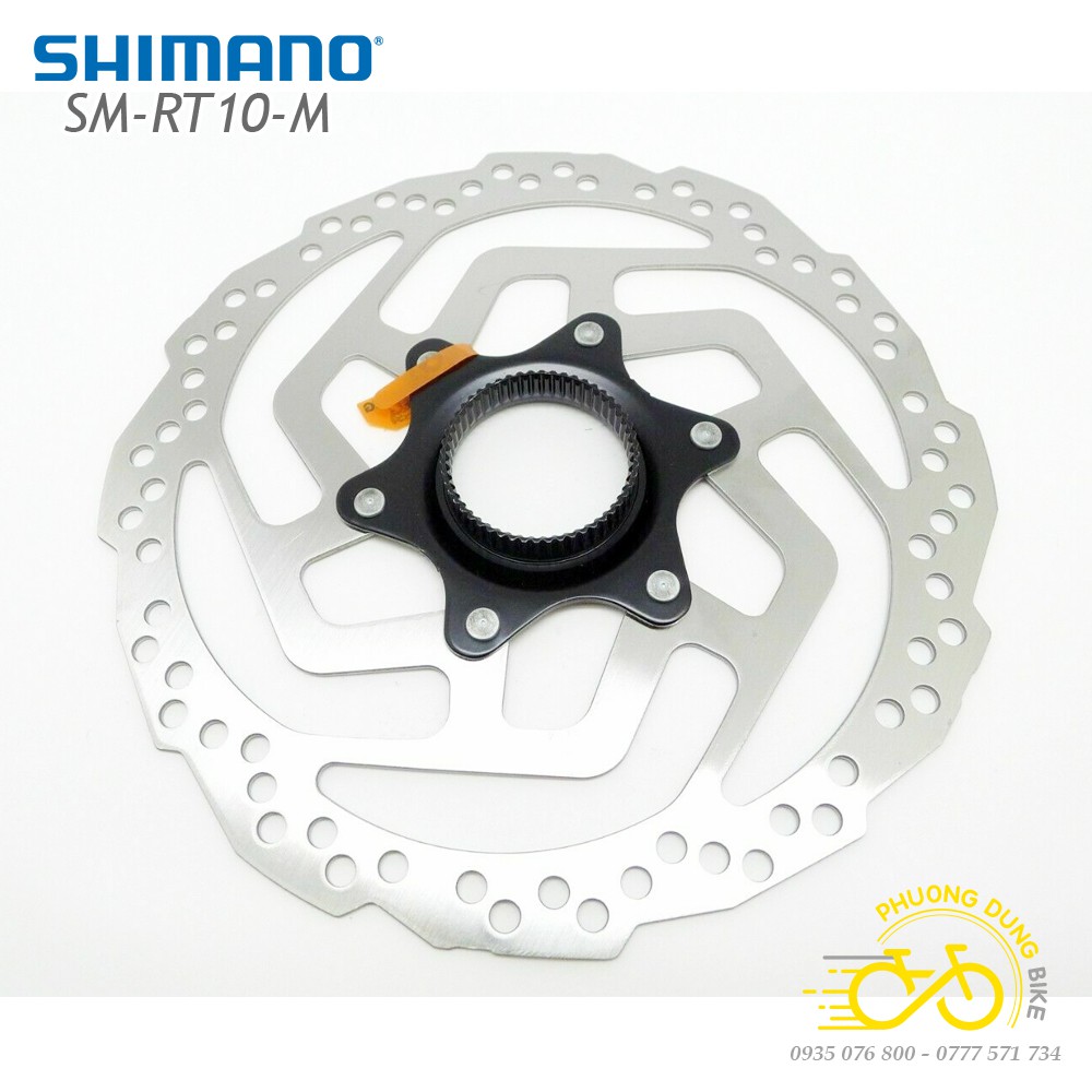 Đĩa phanh thắng xe đạp SHIMANO SM RT10 160mm 180mm Center Lock - CHÍNH HÃNG