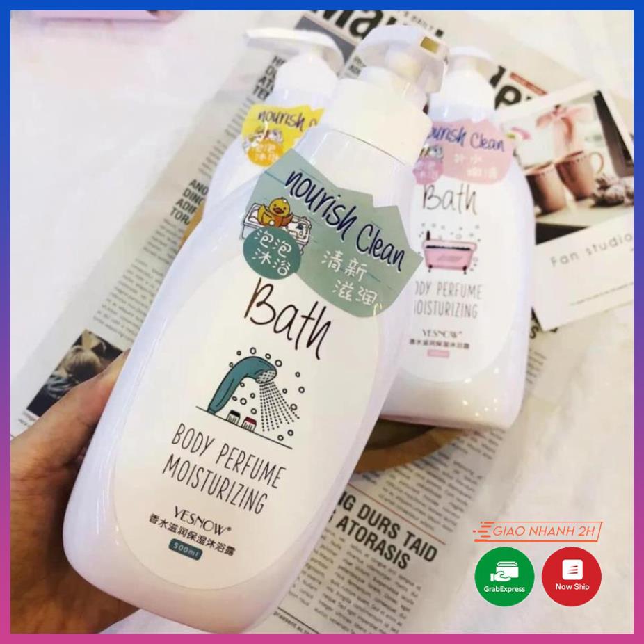 SỮA TẮM NƯỚC HOA Bath - Yesnow- 500ML
