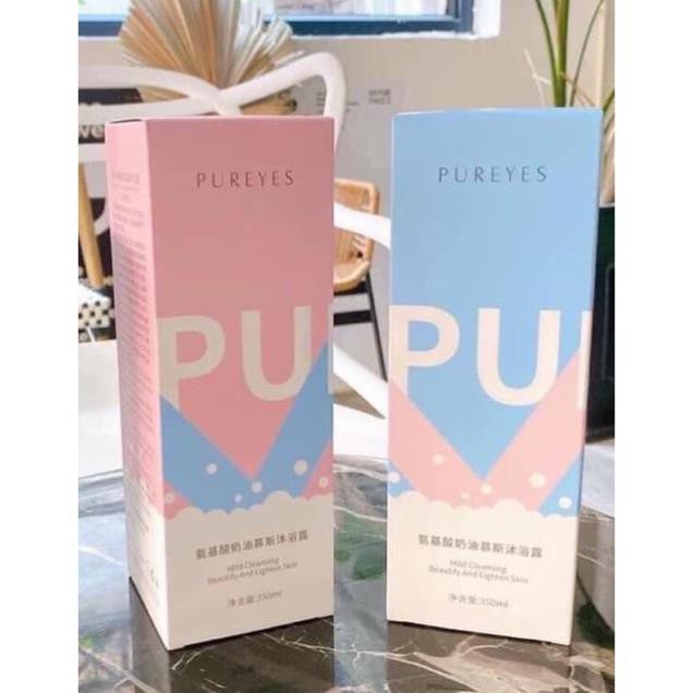 [Chính Hãng] Sữa Tắm Dưỡng Ẩm Trắng Da Pureyes, Sữa Tắm Trắng Da Tạo Bọt Pureyes 350ml | BigBuy360 - bigbuy360.vn