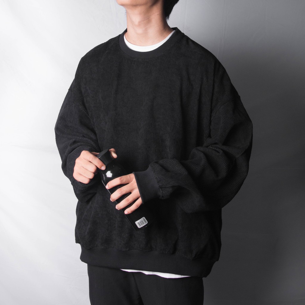 Áo FF OVERSIZE OVERSIZE CODUROY COFFEE SWEATER | BigBuy360 - bigbuy360.vn