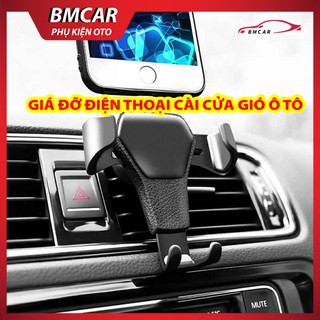 Giá Đỡ Điện Thoại Cài Cửa Gió Ô Tô, Xe Hơi Chất Liệu Da Chắc Chắn Cao Cấp Sang Trọng, Đẳng Cấp