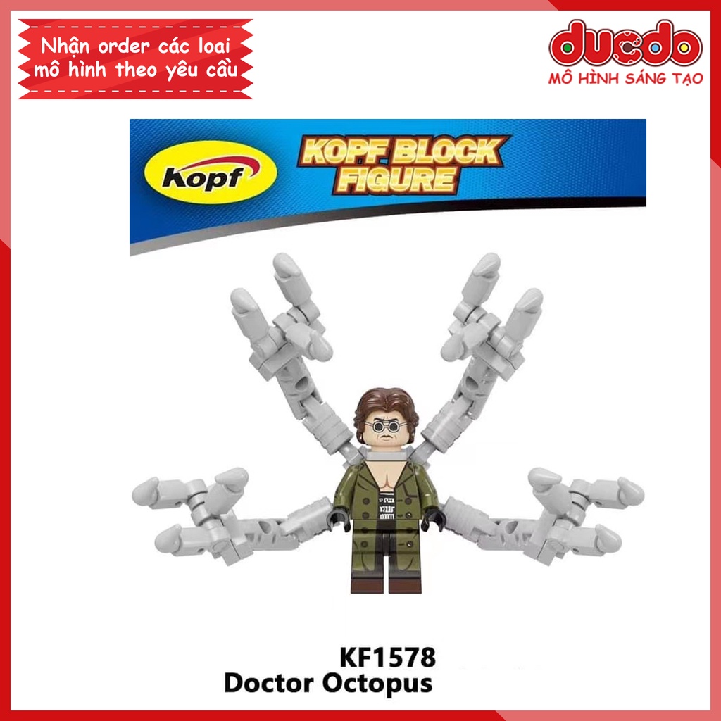 Minifigures Shang-Chi Dr Octopus Spiderman Dr Strange - Đồ Chơi Lắp Ghép Xếp Hình Mini Mô hình Kopf KF6145