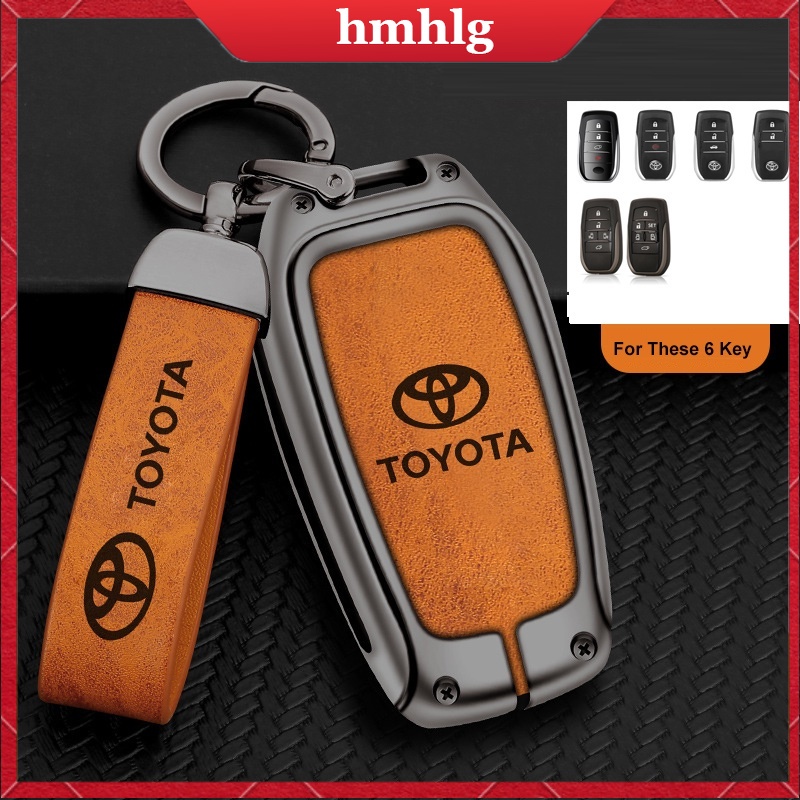 Bao Da Đựng Chìa Khóa Thông Minh Không Chìa Khóa Cho Toyota Hilux Rogue & Revo/Innova/Fortuner 2016-2022 Camry