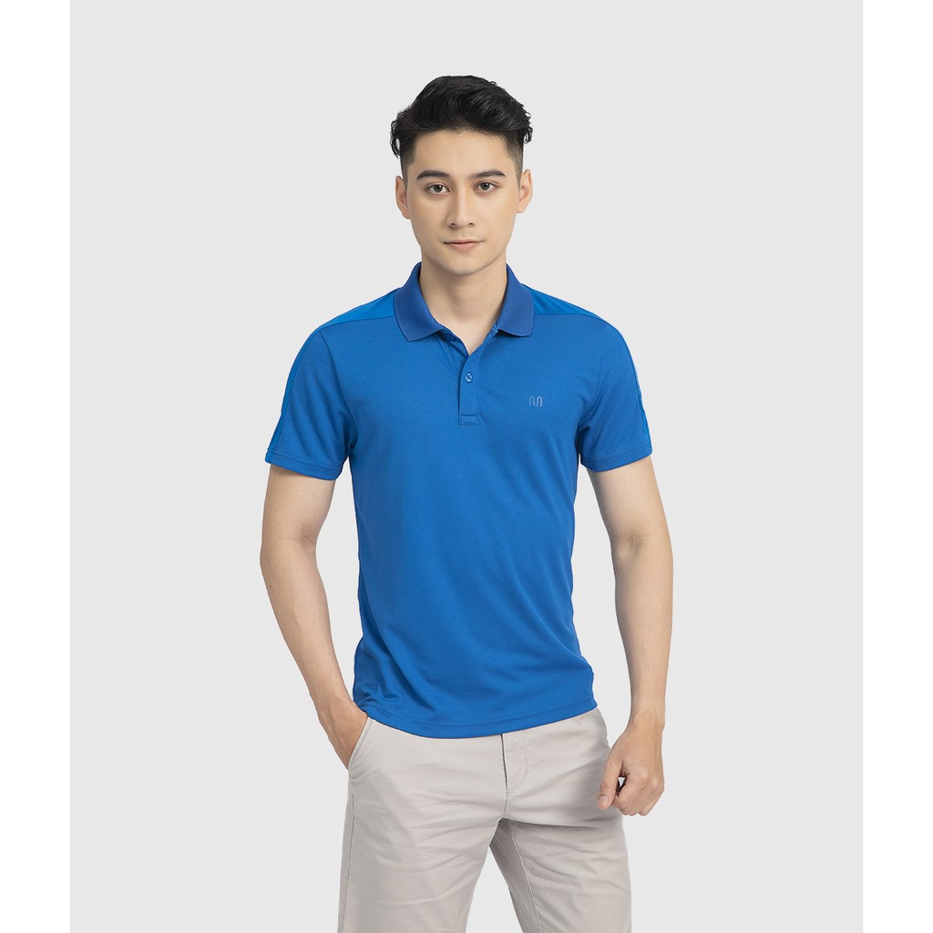 Áo polo nam INSIDEMEN màu sắc trẻ trung, chất liệu 100% Poly cao cấp co giãn thoáng mát - IPS004S1
