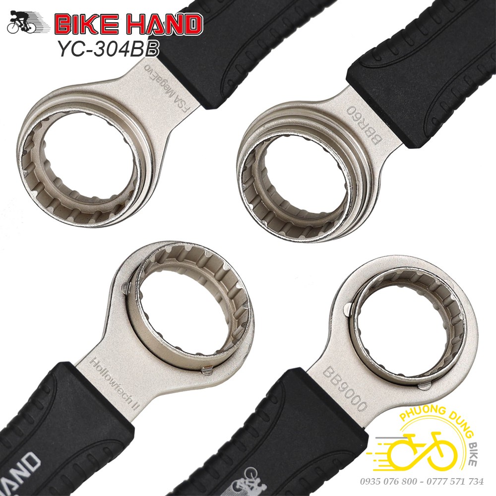 Cảo trục giữa cốt rỗng xe đạp BIKE HAND YC-304BB 4in1