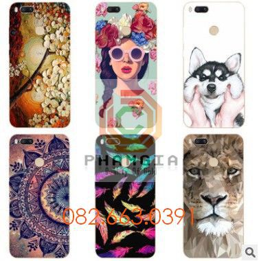 Ốp lưng Xiaomi Mi 5x dẻo in hình đẹp (p2)
