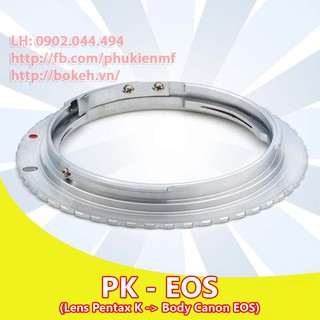 Mount adapter chuyển lens ngàm Pentax K sang body Canon