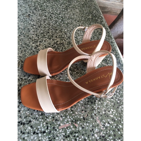 Sandal Cao Gót Phối 2 Màu 7P hót hít