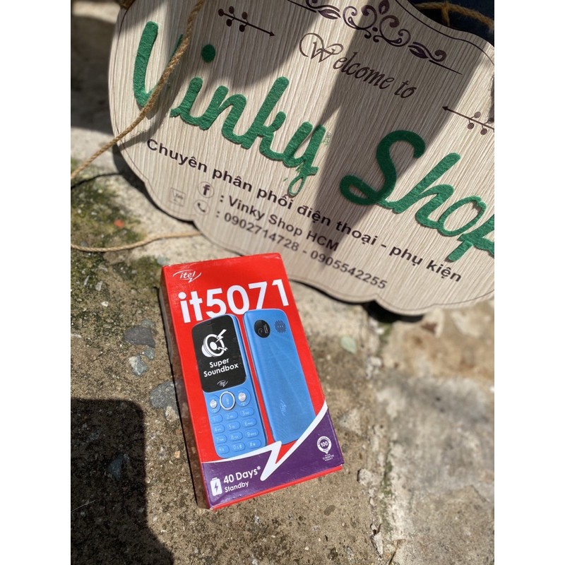 [Mã ELFLASH5 giảm 20K đơn 50K] Điện thoại itel it5071 thiết kế nhỏ gọn,pin sử dụng được nhiều ngày - Bảo hành 12 tháng | BigBuy360 - bigbuy360.vn