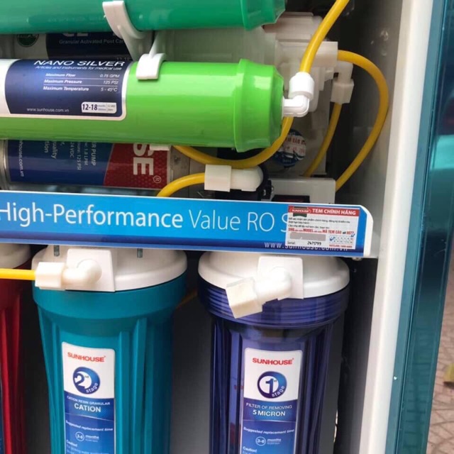 MÁY LỌC NƯỚC 10 LÕI RO TÍCH HỢP NÓNG LẠNH SHR76210CK | BigBuy360 - bigbuy360.vn