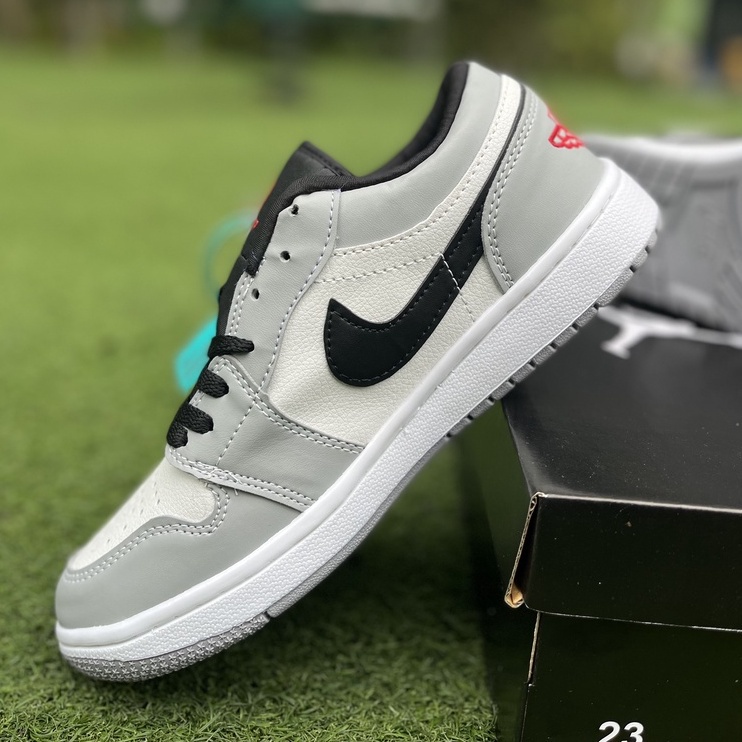 Giày 𝗝𝗼𝗿𝗱𝗮𝗻 Cổ Thấp Màu Ghi Xám Nam Nữ 🌸 Giày Thể Thao Sneaker Nam Nữ 𝗝𝗼𝗿𝗱𝗮𝗻 Thấp Cổ Ghi Xám Full Box