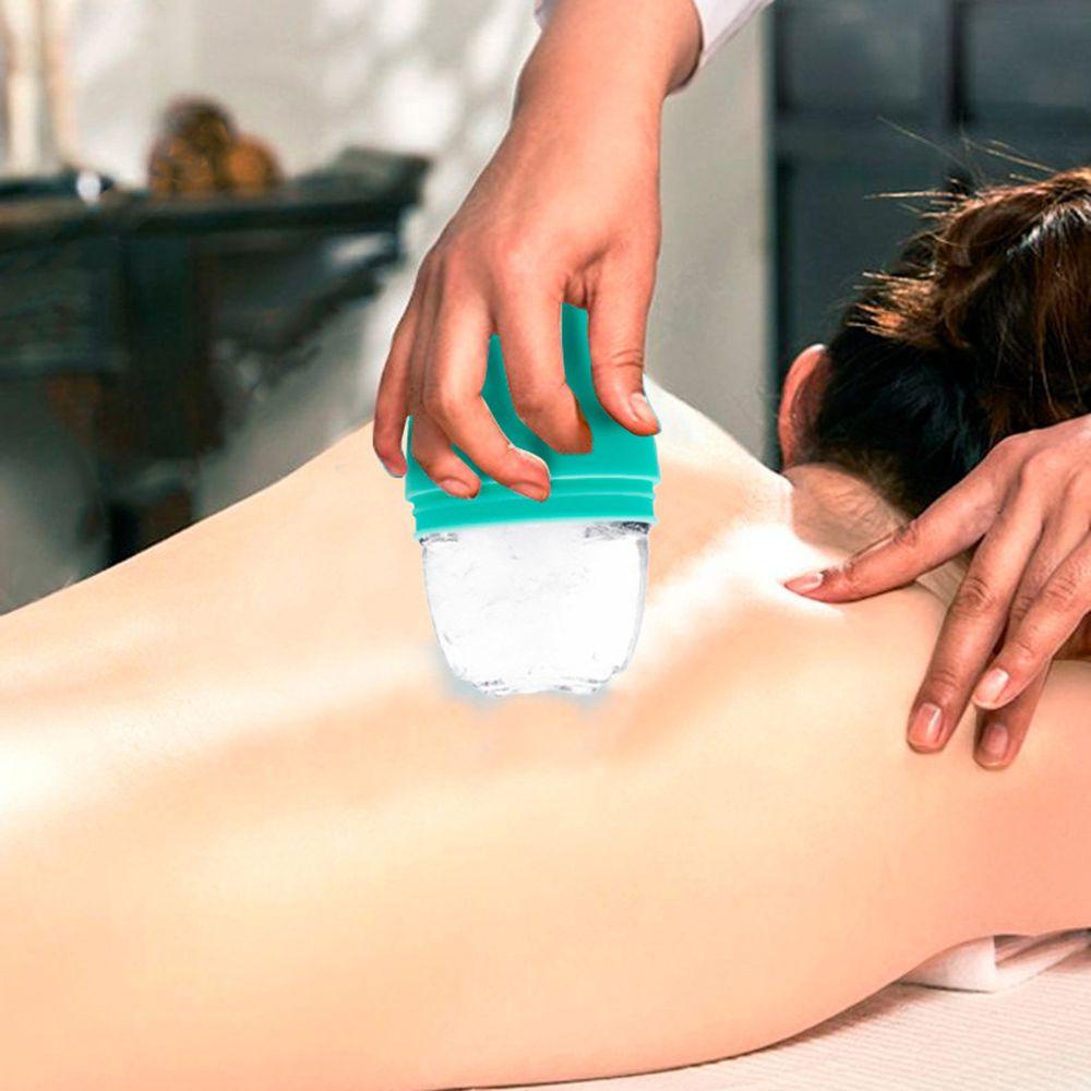 Cây Lăn Mát Lạnh Chăm Sóc Da Mặt Thu Nhỏ Lỗ Chân Lông Bằng Silicone Tiện Lợi Dành Cho Nữ