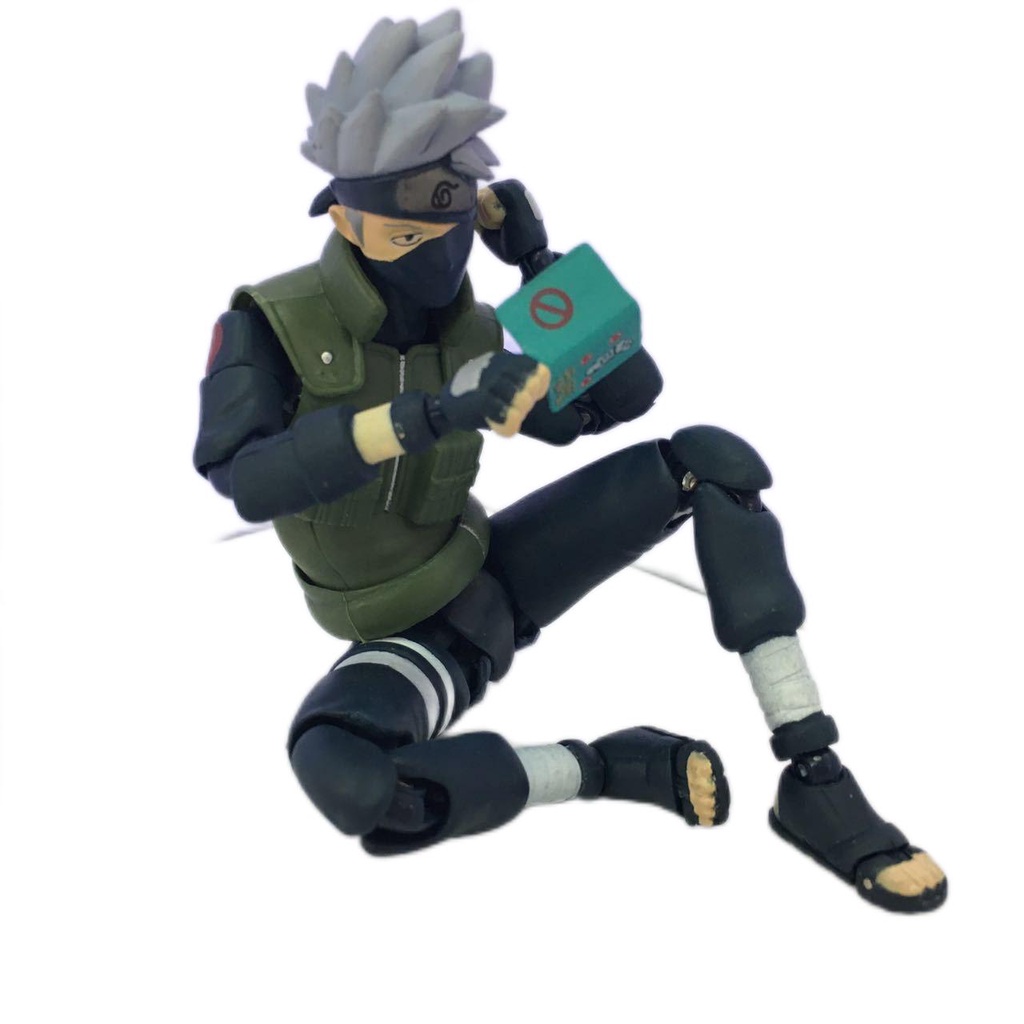 BANDAI Mô Hình Đồ Chơi Nhân Vật Gaara Jiraiya Uchiha Itachi Kakashi Trong Phim Hoạt Hình "Naruto"