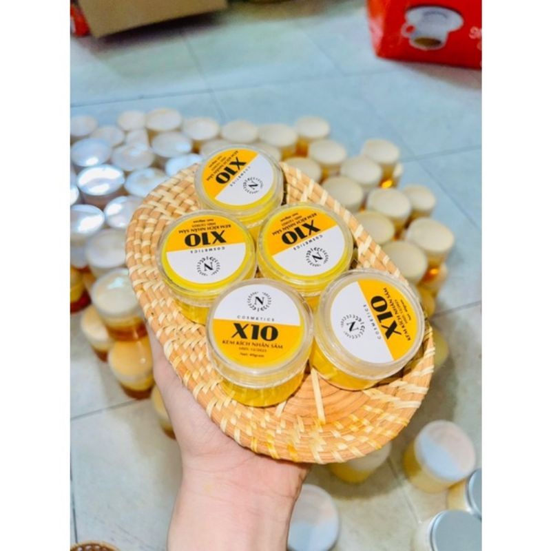 Hộp kích trắng nhân sâm x10