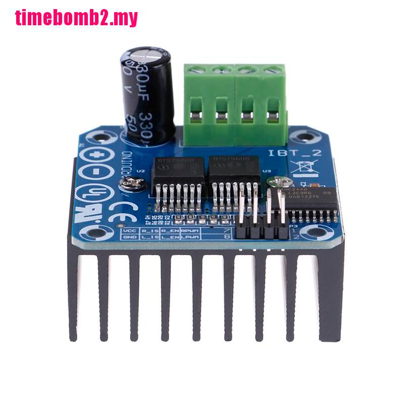 Động Cơ Bước H-Bridge Pwm Cho Xe Hơi Thông Minh Arduino Hlh Bts7960B Dc 43a