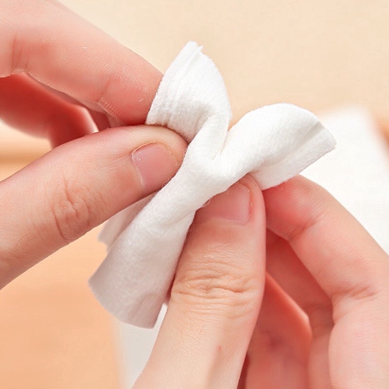 Bông tẩy trang siêu rẻ gói 222 miếng 3 Lớp Cotton Pads