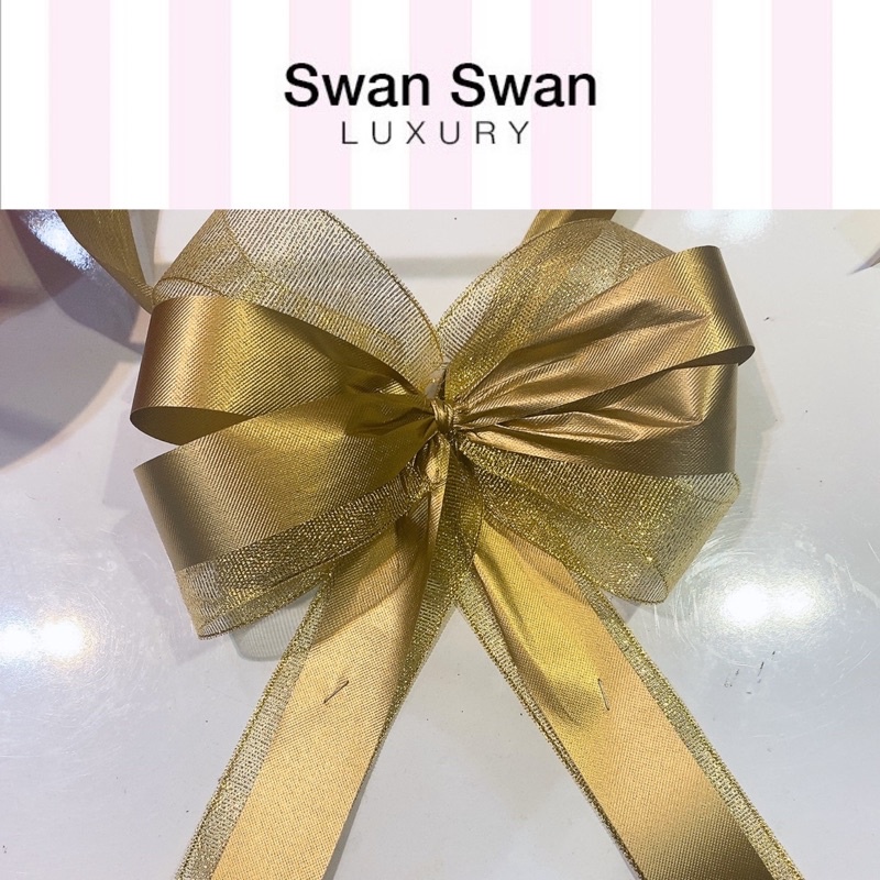 Nơ Thắt Sẳn Trang Trí 20cm