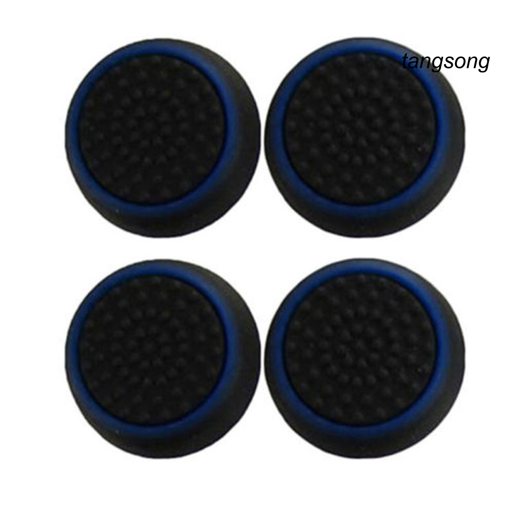 Set 4 Nắp Silicon Bảo Vệ Nút Bấm Tay Cầm Chơi Game Ps3 Ps4 Xbox One 360