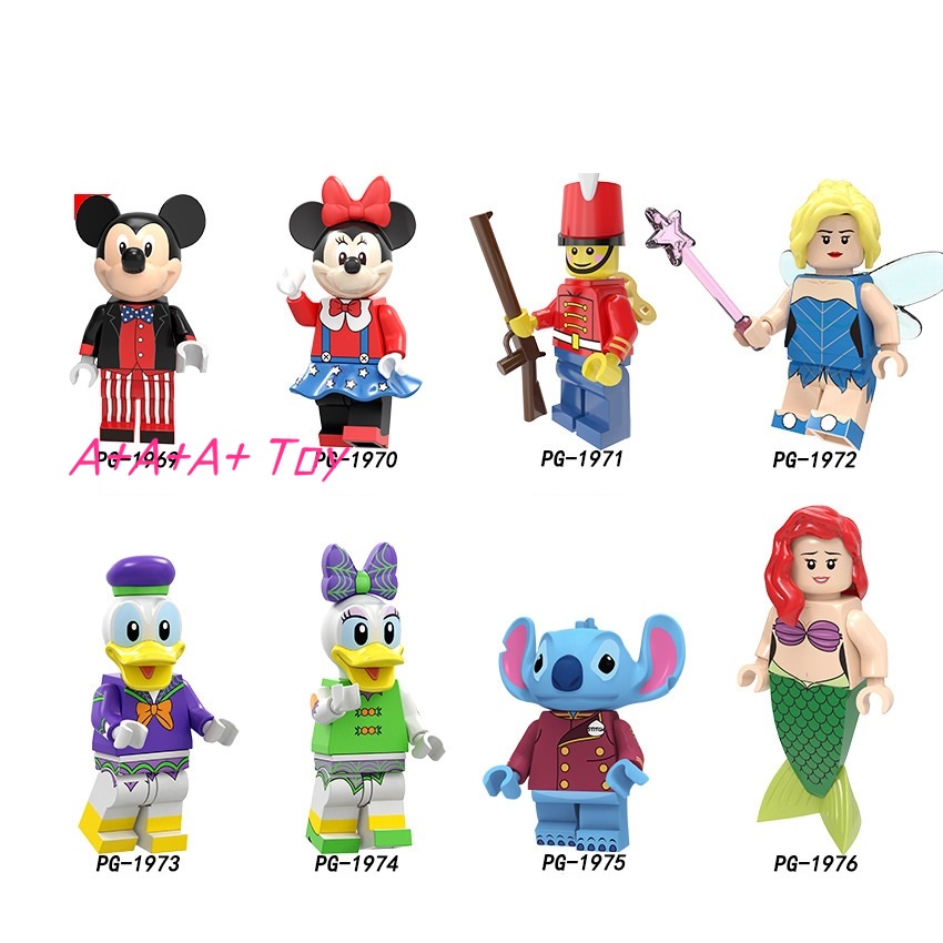 Mô Hình Đồ Chơi Lắp Ráp Hình Quả Bí Ngô Disney Dễ Thương