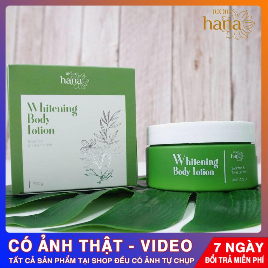 [ CHÍNH HÃNG] Hũ Kem Body Trắng Da Thần Thánh RIORI Whitening Body Lotion