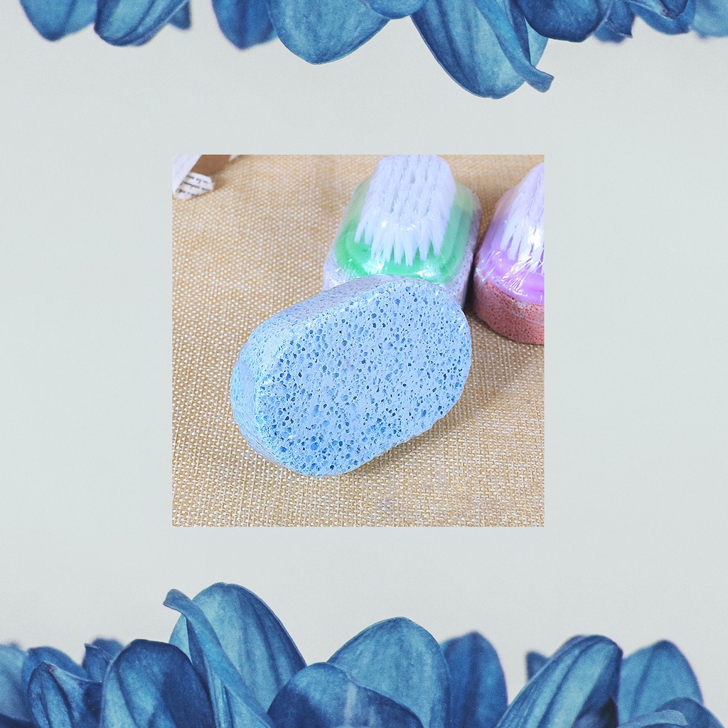 [Hàng mới về] Bàn Chải Chà Chân Hai Mặt Hỗ Trợ Tẩy Tế Bào Chết Chăm Sóc Bàn Chân Hiệu Quả