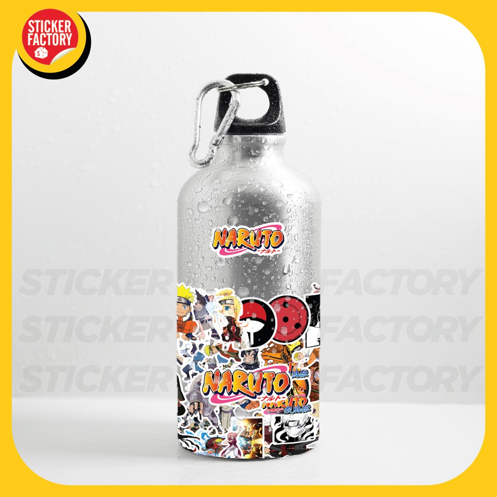 Naruto - hộp set 100 sticker decal hình dán nón bảo hiểm , laptop, xe máy, ô tô - STICKER FACTORY