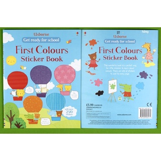 [Big Sale!] Dính dán - Usborne sticker book - First Colours