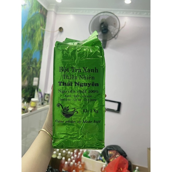 1 Kg Bột trà xanh nguyên chất