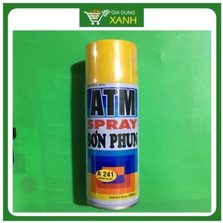 Sơn xịt ATM màu vàng đậm A241, 400ml