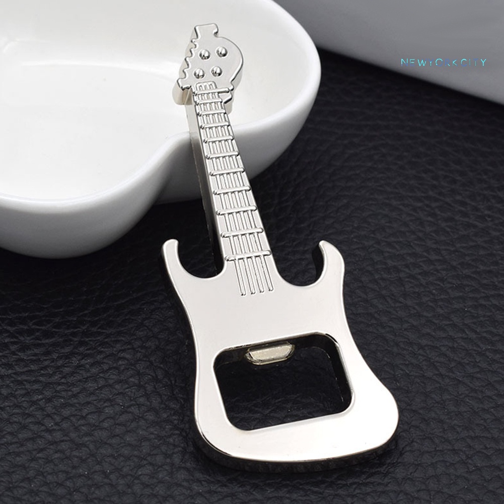 Dụng Cụ Mở Nắp Chai Bia Bằng Hợp Kim Hình Cây Đàn Guitar Thời Trang