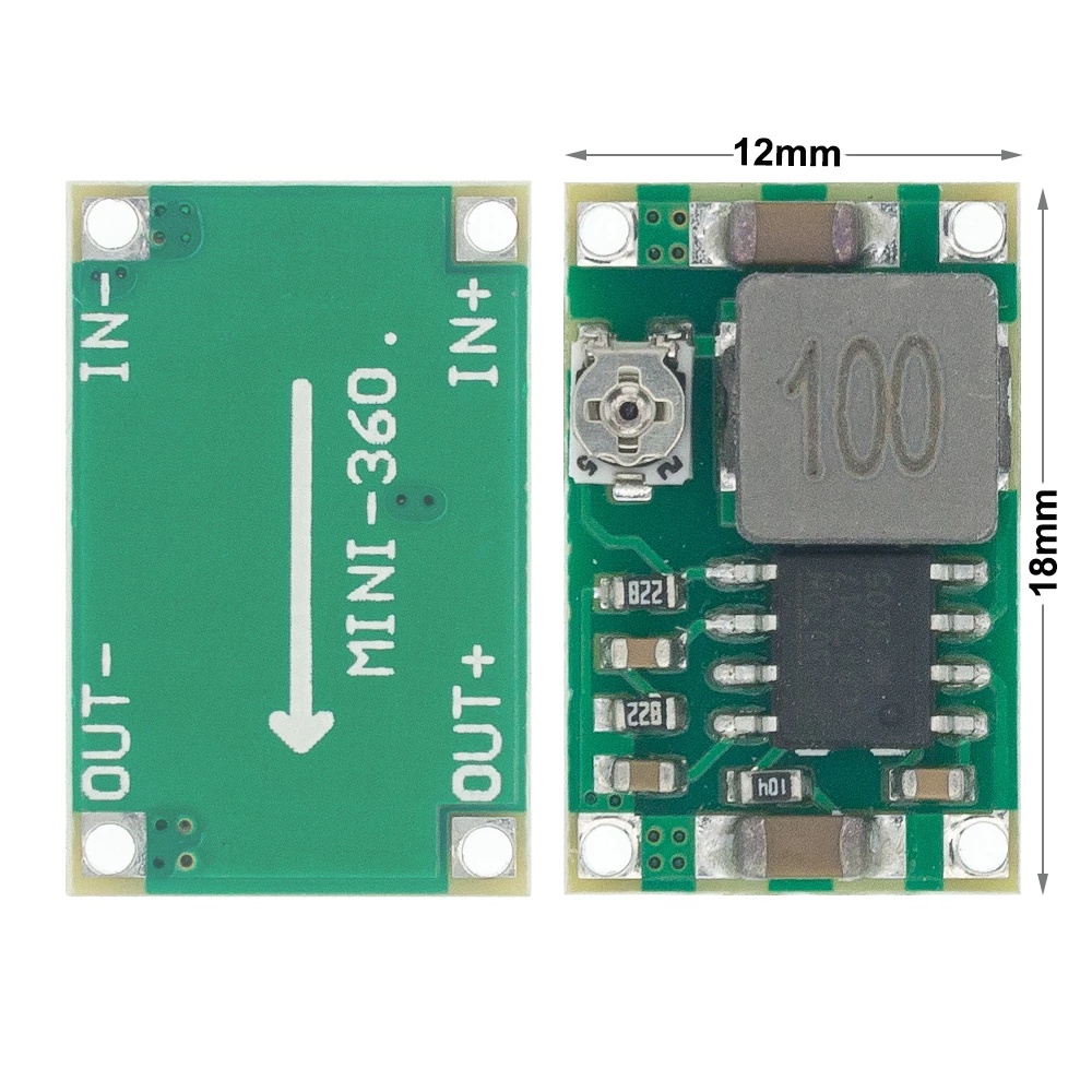 Mô đun hạ áp mini-360 Rc LM2596