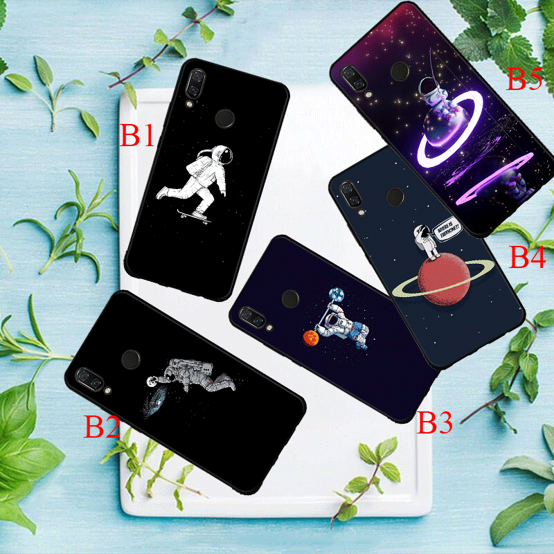 Ốp Điện Thoại Mềm Hình Không Gian Đen Cho Xiaomi Mi Redmi Note 4x 5 Pro 5a 16g 32g 64g 5a Prime 6 Pro 7 Pro