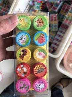 SET 10 CON DẤU XINH CHO BÉ