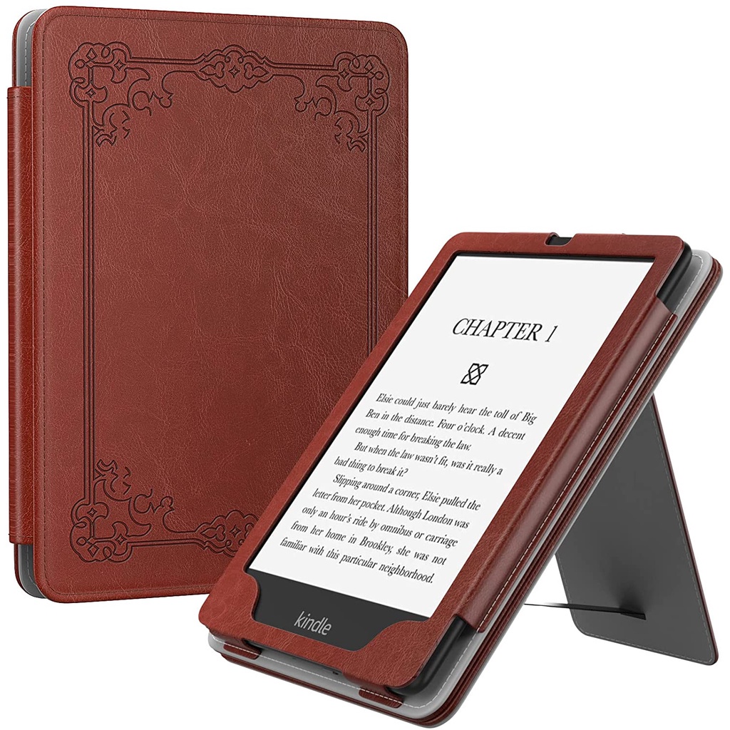 Bao Da PU Máy Tính Bảng Có Chức Năng Tự Động Thức/Đánh Thức Cho Kindle Paperwhite (11th Gen 2021)