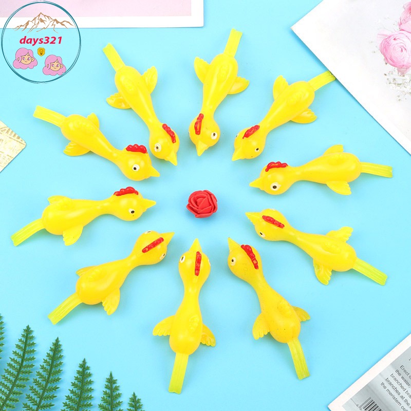 Gà bay dính tường , bắn gà đeo ngón tay bắn dính silicone vàng mềm mịn