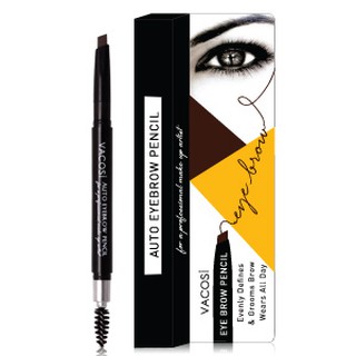 Chì kẻ Mày định hình Hai Đầu VACOSI Auto Eyebrow Pencil 5ml