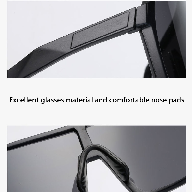 Kính Mát Chống Tia Uv400 Dùng Chạy Xe Đạp Ngoài Trời Cho Nam Và Nữ