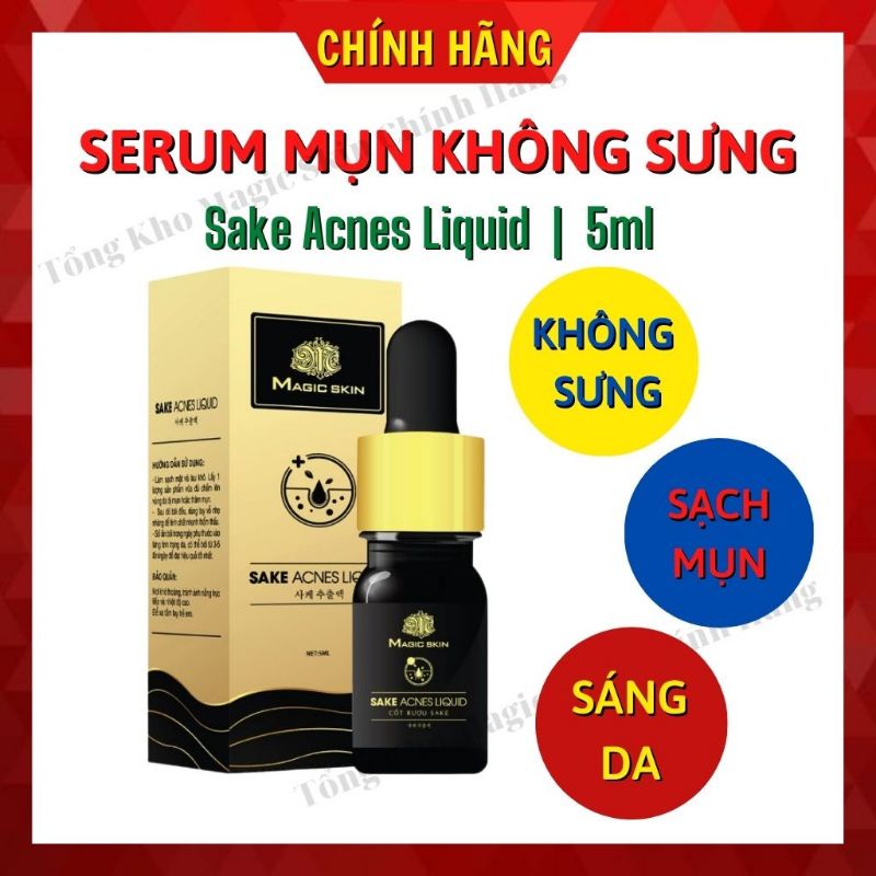 Trị mụn Sake Magic skin