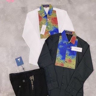 Sơmi nam Lv 7 màu phối mới nhất 2021 - Sơmi lụa cao cấp