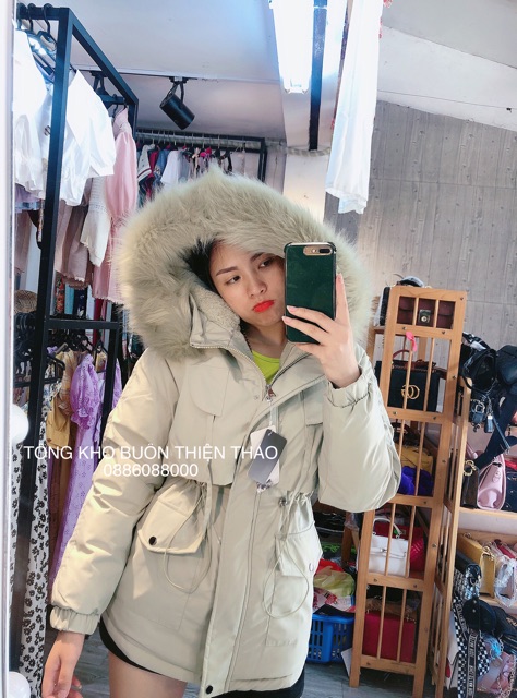 Áo phao lót lông rút eo ( KÈM VIDEO ẢNH THẬT CỦA SHOP ) | BigBuy360 - bigbuy360.vn