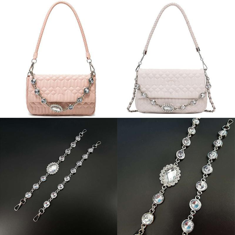 Chuỗi dây đính đá xinh xắn cho túi xách