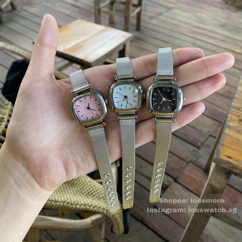 Đồng hồ nữ JIC dây thép cao cấp kiểu dáng thời trang thanh lịch DHT4 LOUSMORE
